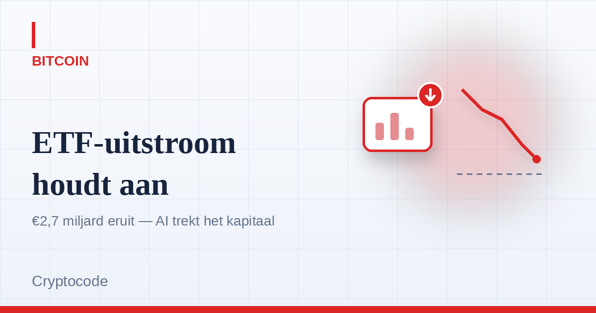 Artikelafbeelding voor: Bitcoin ETF's: recorduitstroom van $4 miljard in juni — wat betekent dit voor de koers?
