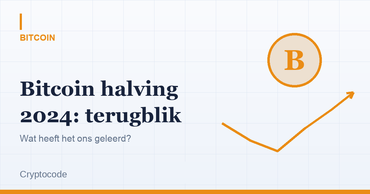 Artikelafbeelding voor: Terugblik op de Bitcoin halving van 2024: wat heeft het ons geleerd?