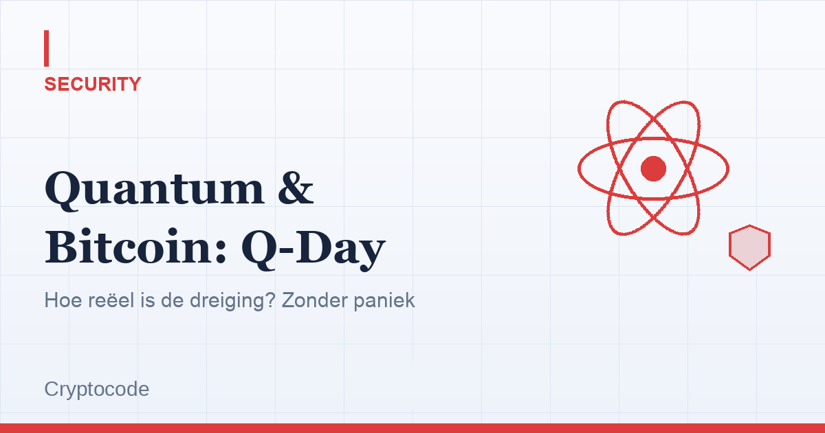 Artikelafbeelding voor: Quantum computing en Bitcoin: hoe reëel is de dreiging van Q-Day?